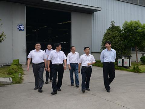 国家认监委向导一行到emc易倍母线调研